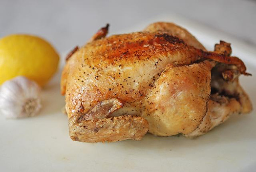 Oven Baked Whole Chicken